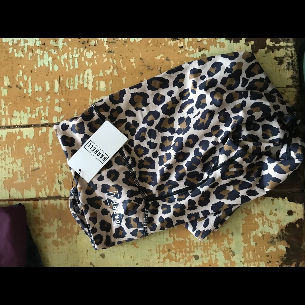 Barbell Cartel leopard Leggins